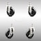 Service Caster 4 Inch 316SS Soft Rubber Wheel Swivel 10mm Threaded Stem Caster Brakes, 2PK SCC-SS316TS20S414-SRS-M1015-2-TLB-2 - alternate 1